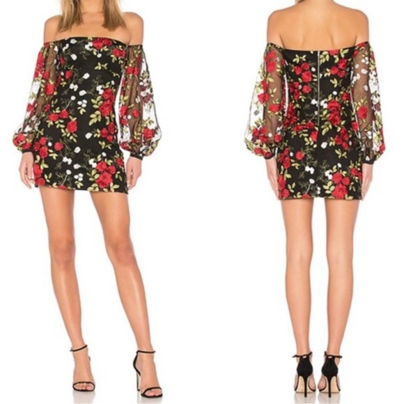 LOVERS + FRIENDS Bliss Off The Shoulder Dress - Picture 2 of 6